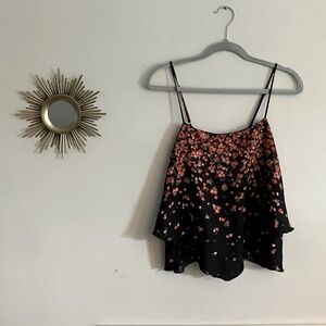 NWOT Free People Let Me Love Floral Camisole Top sample piece